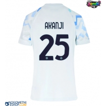 Ženski Nogometni dresi Inter Milan Manuel Akanji #25 Gostujoči 2025-26 Kratek Rokav